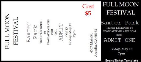 These tickets route to a microsoft teams triage team to conversational ticketing for your team. Event Ticket Template | Free Printable Word Templates