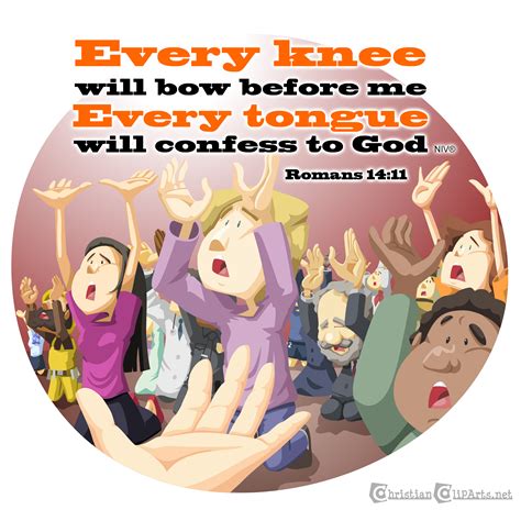 Christian Clip Arts Net Blog Word Of God Every Knee Shall Bow