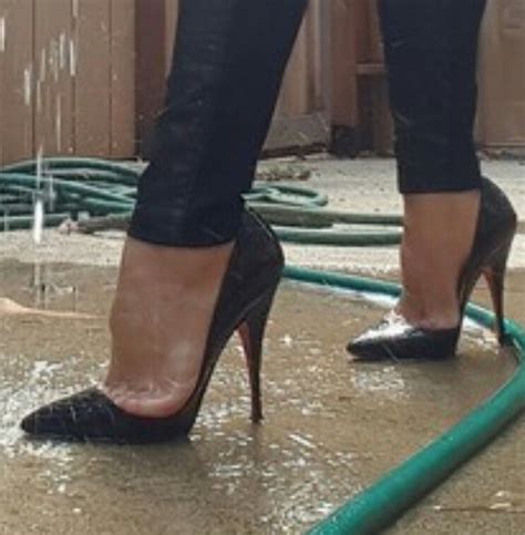 Why Not Water The Garden In Them Louboutin High Heels Stiletto Shoes Shoes Heels Pumps