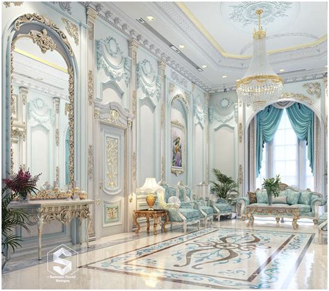 Palace Interior On Behance Palace Interior Luxury House Interior