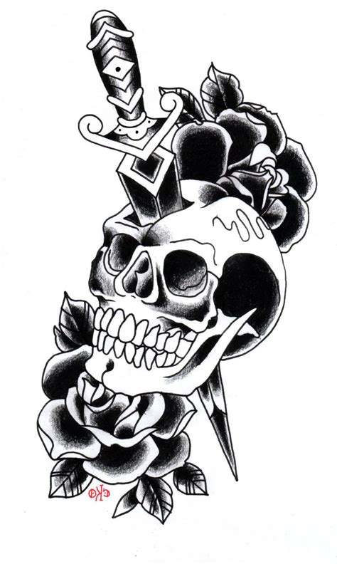 Sku Skull Tattoo Design Free Tattoo Designs Old School Tattoo Designs