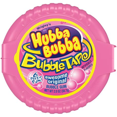 Hubba Bubba Original Bubble Gum Tape 2 Ounce