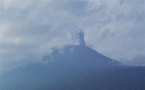 gambar foto gunung slamet meletus olah warta