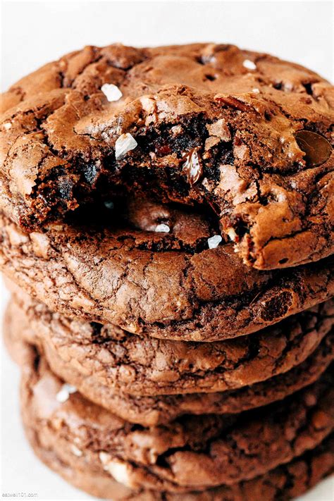 Fudgy Chocolate Brownie Cookies Recipe How To Make Chocolate Brownie
