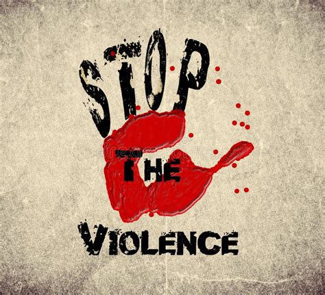 Stop Violence Against Women Stock Vector Illustration Of Gender