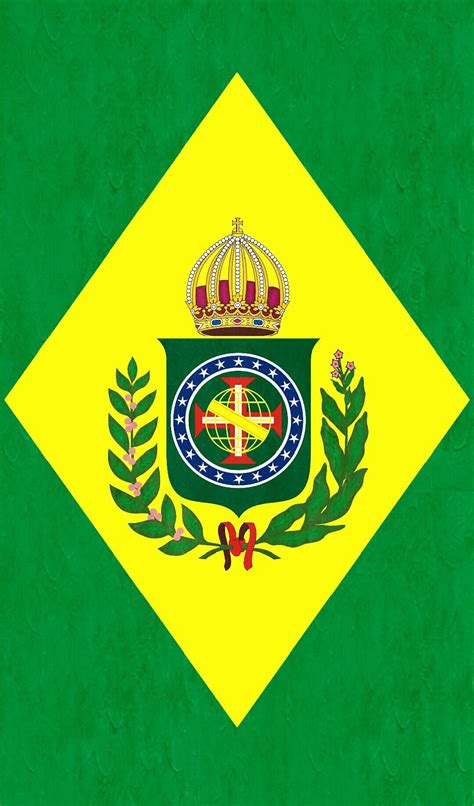 Império do Brasil | Bandeira imperial, Bandeira imperial do brasil e Bandeira do brasil