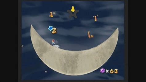 Super Mario Galaxy 2 Boo Moon Galaxy Secret Star The Star In The