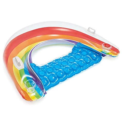 Intex Sit ‘n Float Rainbow Pool Lounger Inflatable Lounge Float For