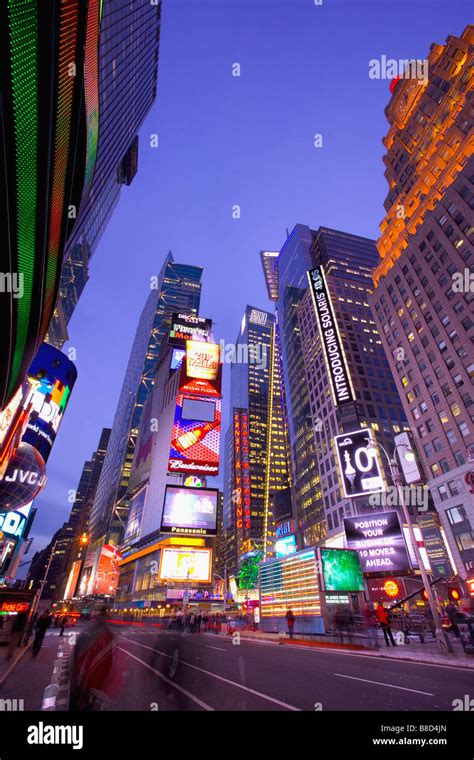 Times Square New York City Stock Photo Alamy
