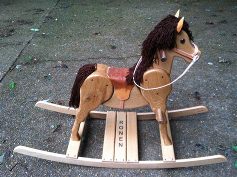Buy Custom Made Wooden Rocking Horse Made To Order From Wood Designs