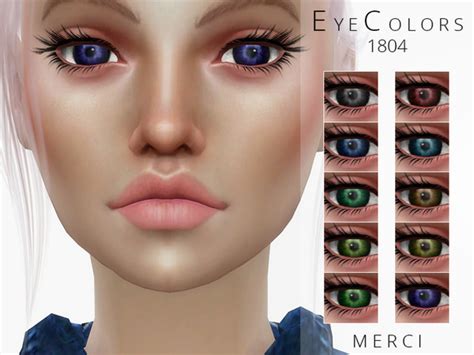 Eyecolors 1804 By Merci At Tsr Sims 4 Updates
