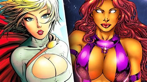 10 Times Marvel And Dc Sexualized Their Superheroes Youtube