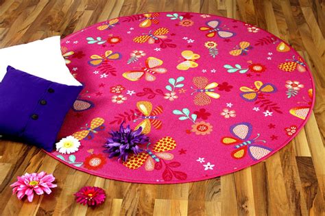 Vinylteppich tier schmetterlinge moderne große matte 3d traum einhorn schmetterling quallen. Kinder Spiel Teppich Schmetterling Pink Rund Teppiche ...