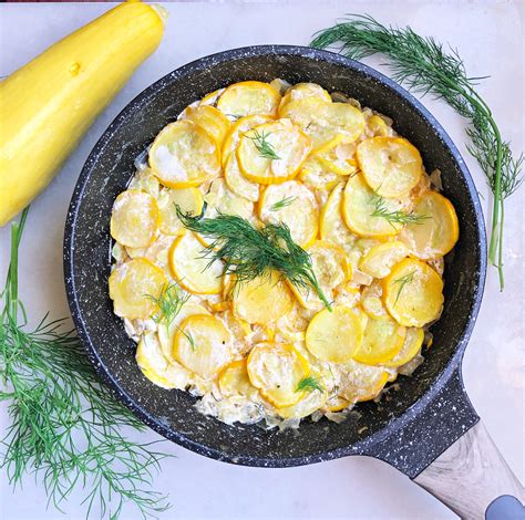 Yellow Summer Squash With Dill Recipe Jolly Tomato