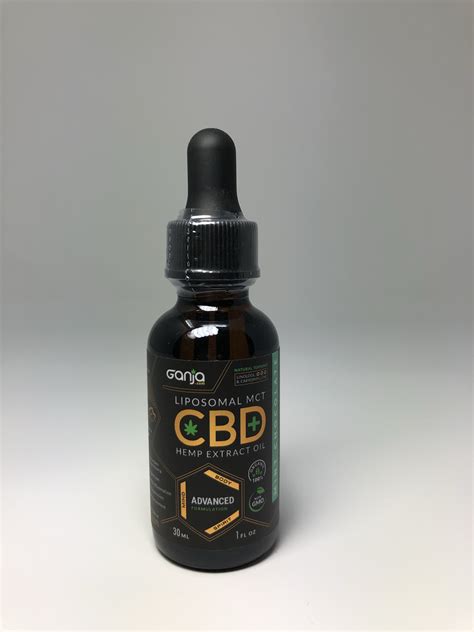 Cbd Cannabis Sativa L Extract Oil Advanced Formulation 30ml Full