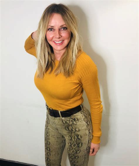 Carol Vorderman Displays Her Age Defying Curves Entertainment Daily