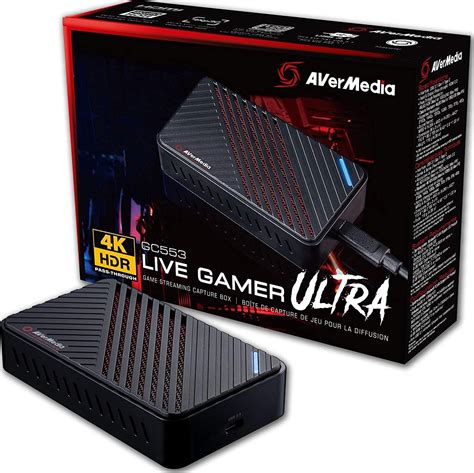 Avermedia Live Gamer Ultra Gc553 4kp60 High Dynamic Range Hdr Pass