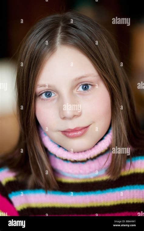 Young Girl Portrait Stock Photo Alamy
