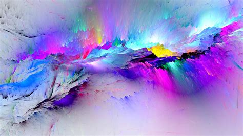 Multicolored Painting Colors Squirt 4k Hd Abstract Wallpapers Hd