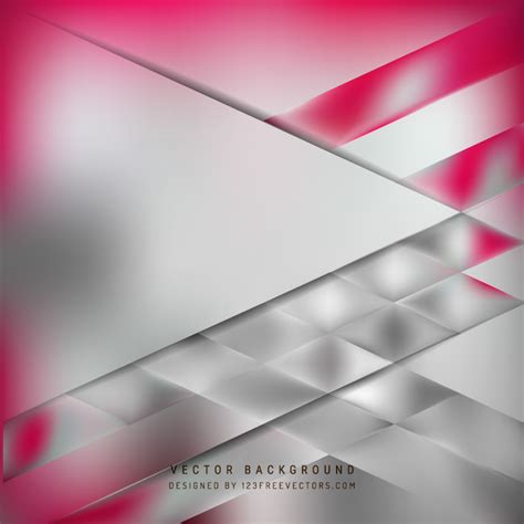 Abstract Pink Gray Background Vector