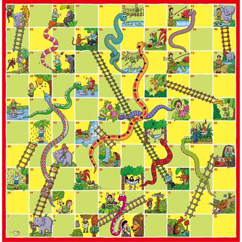 Snakes And Ladders And Ludo Board Game