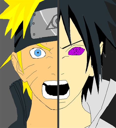 Pixilart Naruto And Sasuke By The Anime Simp