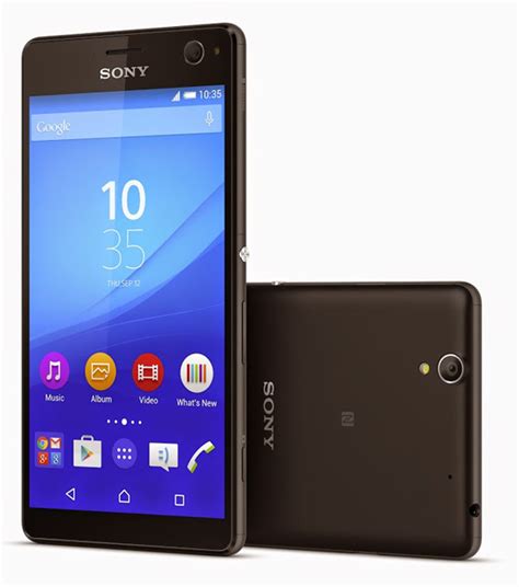 Android os, v5.0 (lollipop) display: Sony Xperia C4: Επίσημα με οθόνη 5.5" Full HD