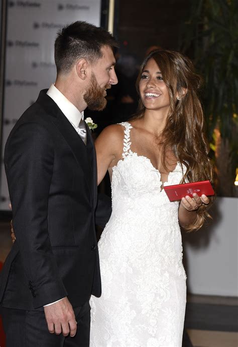 Lionel Messi And Wife Antonella Roccuzzo Wedding Reception In