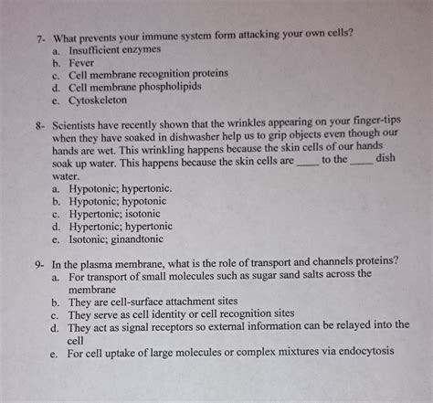 Review of basic plant physiology, biology and evolution. Solved: Biology MULTIPLE CHOICE!! HELPPPPP Please Answer T ...