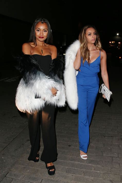 leigh anne pinnock and jade thirlwall at oh my love pre fashion week party hawtcelebs