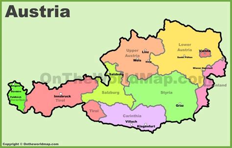 Discover the beauty hidden in the maps. Austria Maps | Map of Austria