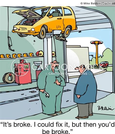 Auto Repair Cartoons And Comics Funny Pictures From Cartoonstock