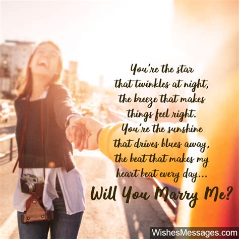 Will You Marry Me Quotes Proposal Messages For Him