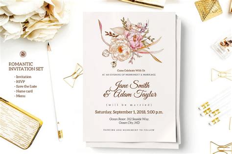 50 Wonderful Wedding Invitation And Card Design Samples Design Shack