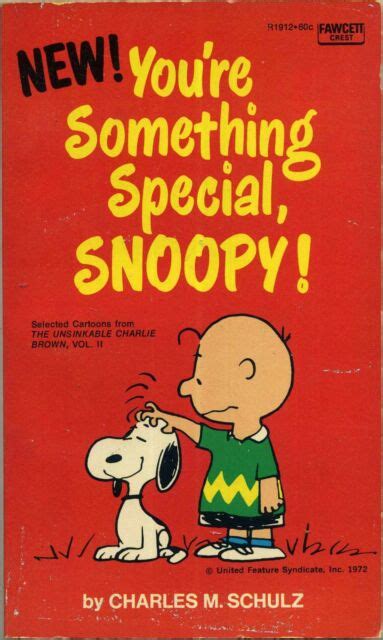 Youre Something Special Snoopy Selected Cartoons From The