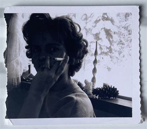 My Grandma Smoking A Cigarette In 1955 Roldschoolcool