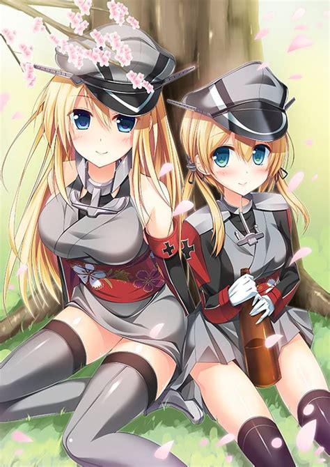 Bismarck And Prinz Eugen Kantai Collection Anime Manga Comics