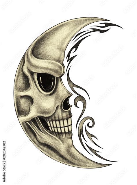 Skull With Bows Tattoos