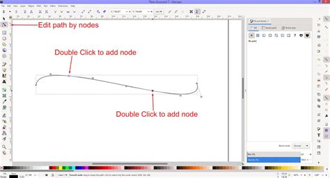 How To Use The Bezier Curve Tool In Inkscape Design Bundles