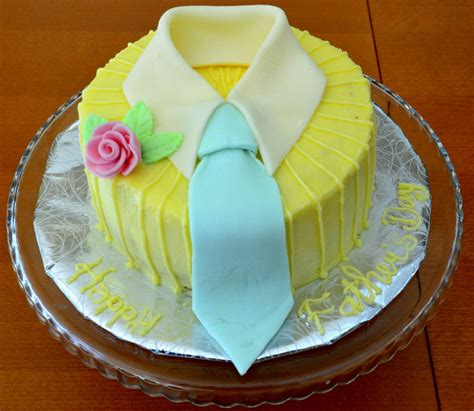 Father's day tie cake recipe: Father's day cake