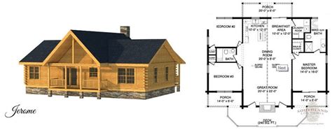 New 3 Bedroom Log Cabin Floor Plans New Home Plans Design