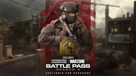Call Of Duty Modern Warfare And Warzone Season 3 Battle Pass Attack