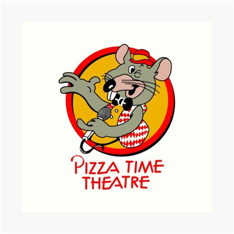 Chuck E Cheese Pizza Time Theatre Logo Marked By Magic