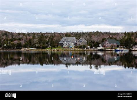 The Fisher Village of PeggyÂ´s Cove in Nova Scotia Stock Photo - Alamy