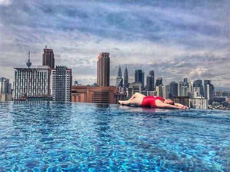 Views For Daysss Rooftop Pools Are My Favourite Especially In Malaysia Asia Travelling