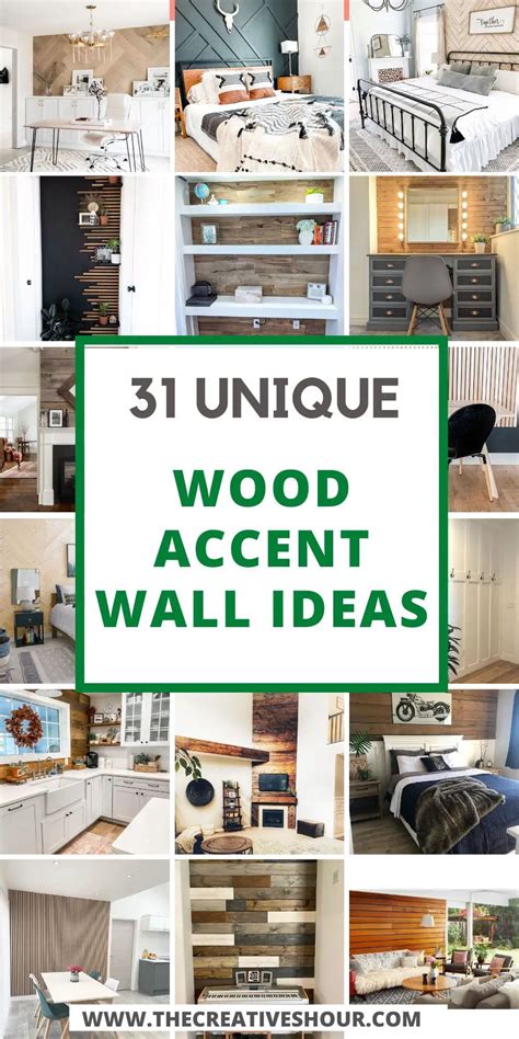 31 Spectacular And Unique Wood Accent Wall Ideas