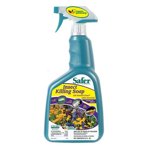 Safer Brand 32 Oz Ready To Use Insect Killing Soap 5110 The Home Depot