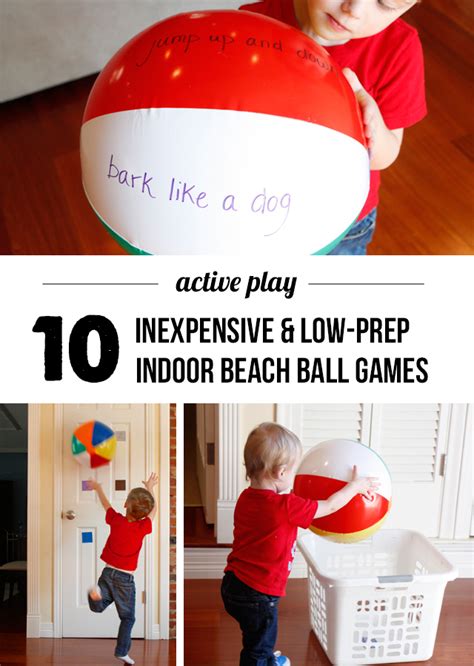 Indoor Beach Ball Games — All For The Boys