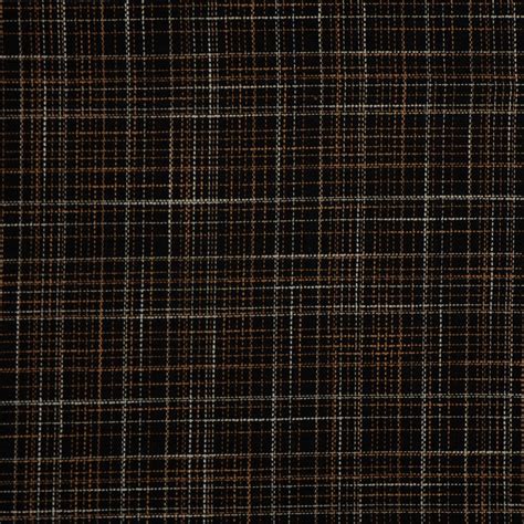 Blackstone Black Plaid Texture Upholstery Fabric