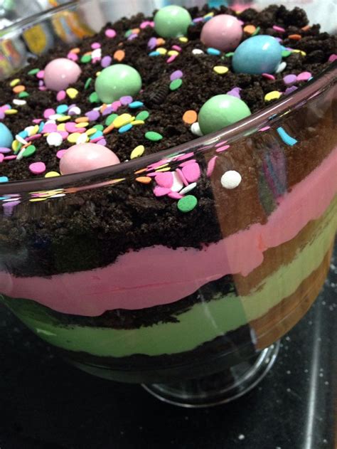 Red velvet cupcakes · 4 of 10. Easter Oreo Dirt Pudding Dessert | Easter | Pinterest ...